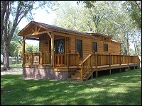 Photo of a lake cottage