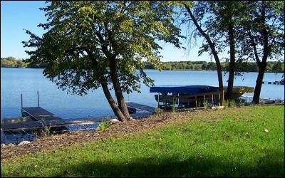 View from the docks