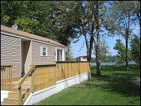 Photo of a lake cottage